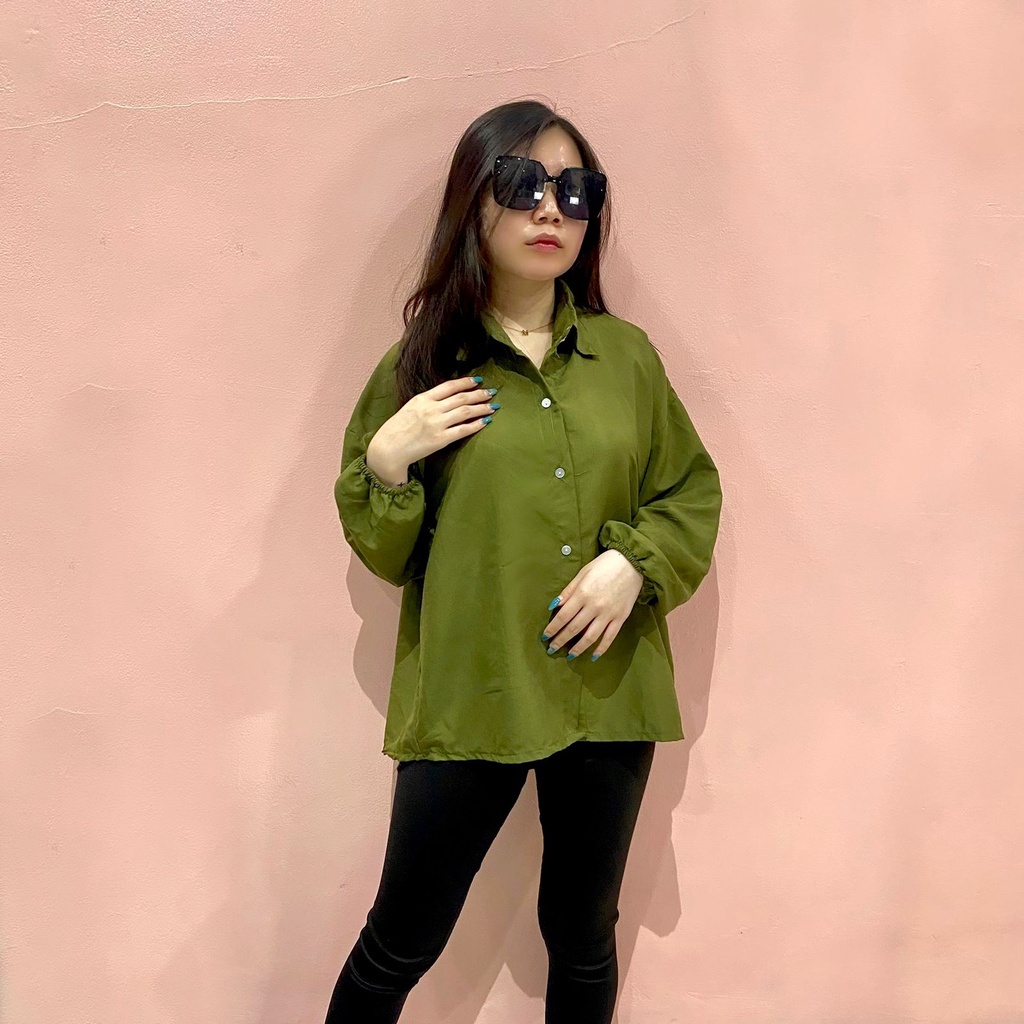 ALEAA KEMEJA OVERSIZE