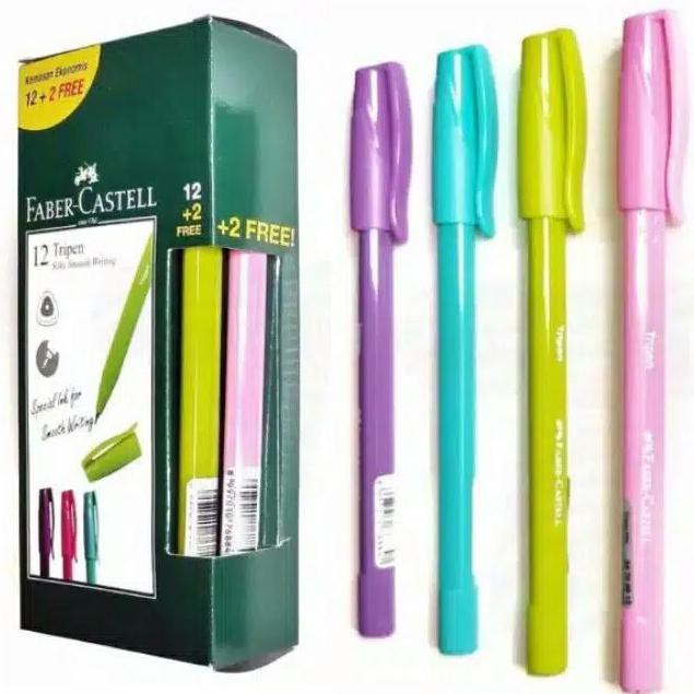 

Pulpen Tripen 0,7 Faber Castell (Black Ink / Tinta Hitam) AP141