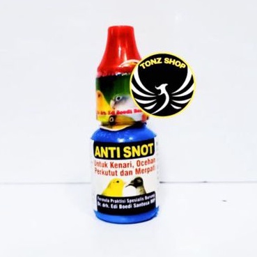 ANTI SNOT DR EDHI/OBAT MATA SEGALA JENIS BURUNG,LOVEBIRD,KENARI,MURAI,KACER