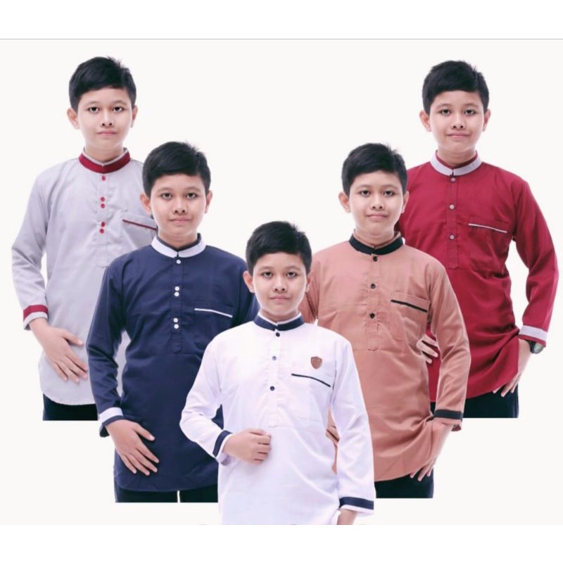 (COD) TERBARU BAJU KURTA ANAK TANGGUNG LENGAN PANJANG