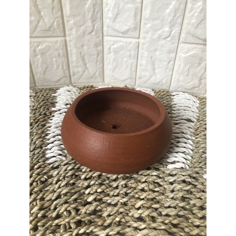 pot mini donat gerabah/ teracota