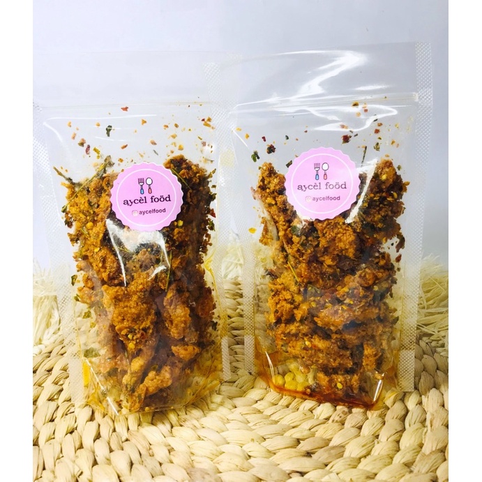 

KULIT AYAM CRISPY BUMBU PEDAS DAUN JERUK