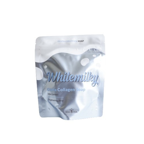 Whitening Gluta collagen soap chocowhite whitemilky sabun kolagen ORIGINAL 100% Sabun Pemutih