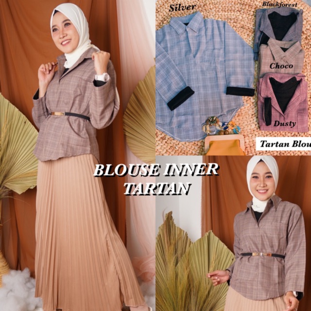 TARTAN BLOUSE INNER NEMPEL