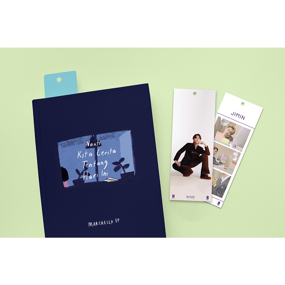 

BTS Pembatas Buku Bookmark Set