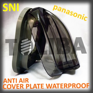 plat penutup stop kontak cover plate waterproof anti air panasonic