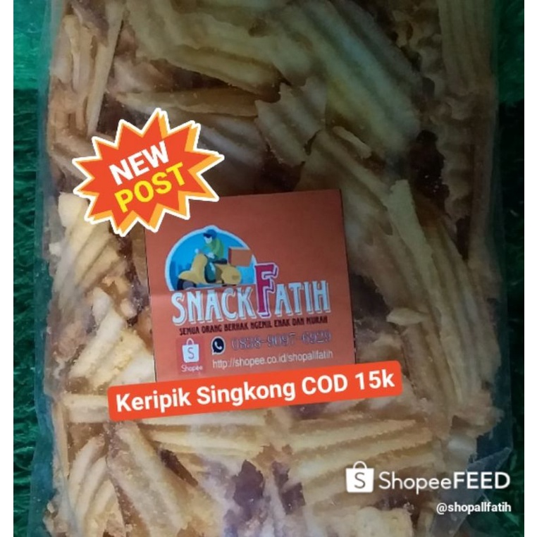 

KERIPIK SINGKONG 500gram FREE ONGKIR