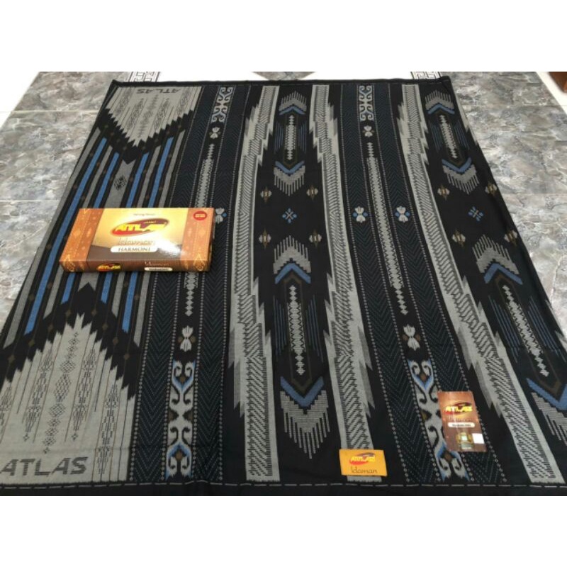 Sarung Atlas Idaman Harmoni Akasia Azalea Tabebuia Anemone Gardenia Motif BHS