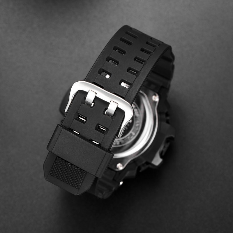 [SS-✅COD] JAM TANGAN PRIA SPORTYDIGITAL STRAP RUBBER BLACK Q0-9400