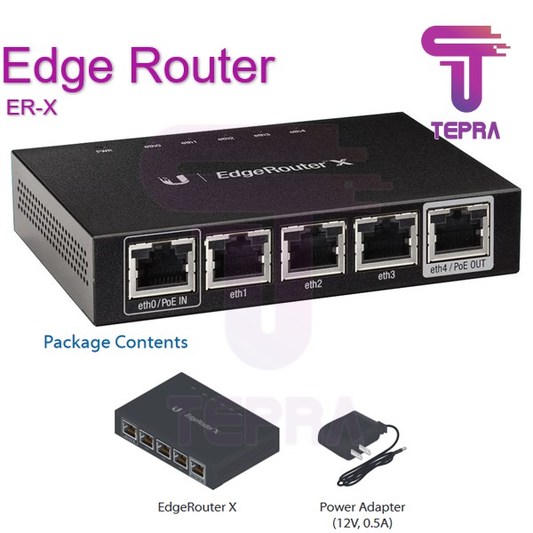 Ubiquiti ER-X Edge Router Gigabit Ethernet