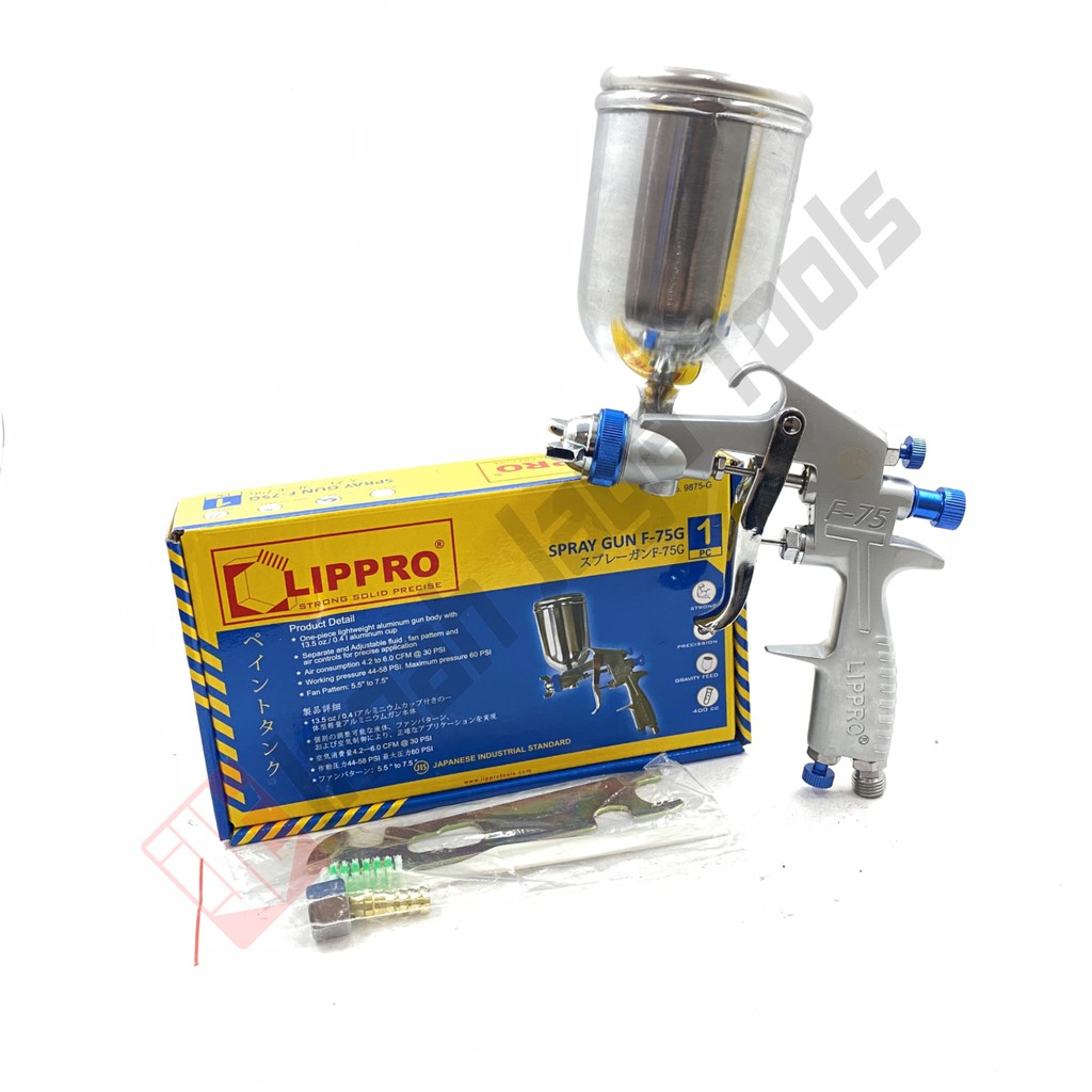 LIPPRO Spray Gun F-75G Tabung Atas - Semprotan Cat F75 F 75