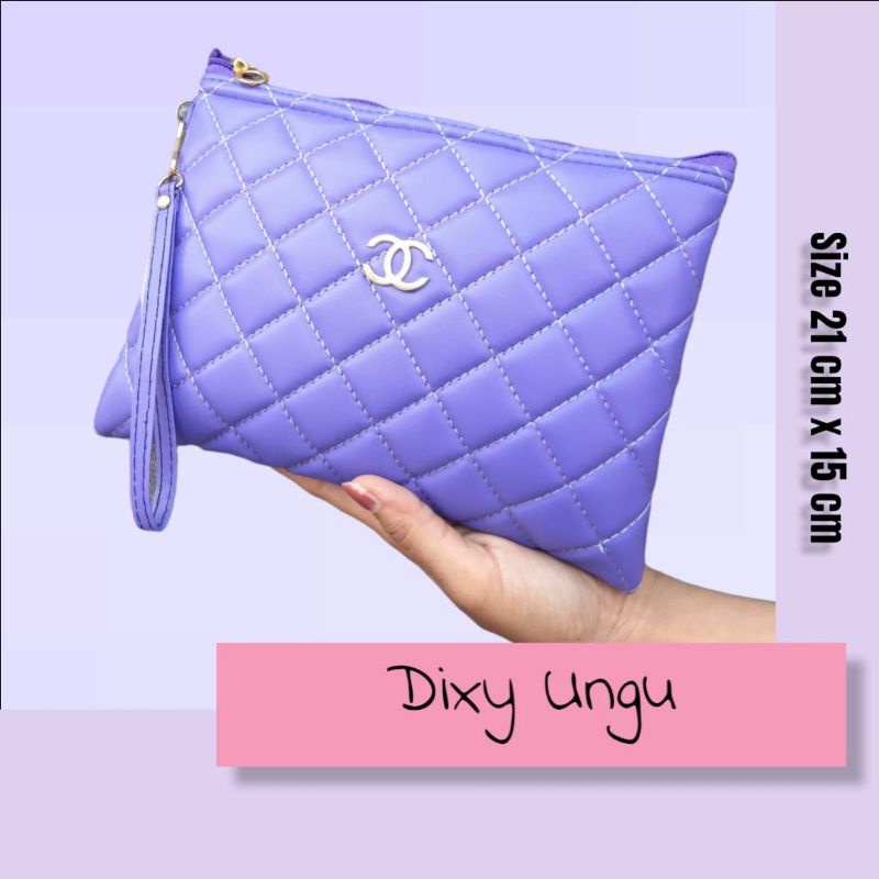 CLUTCH DIXY BORDIR PAKE TALI PENDEK SAJAi