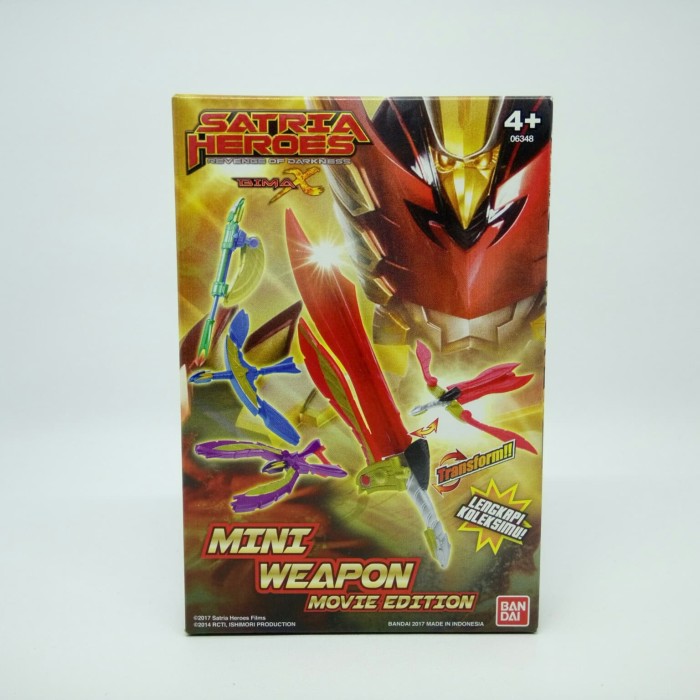 Satria Heroes Bima X Mini Weapon Movie Edition