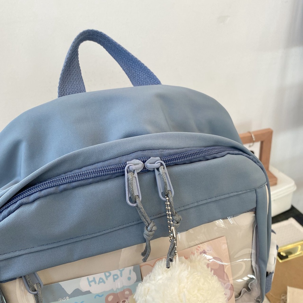 WYK102 Tas Ransel Wanita Sekolah Kuliah OpenMyLove Backpack School Impor TKM