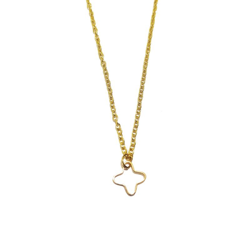 Kalung Rantai Korea Clover Series Korean Necklace