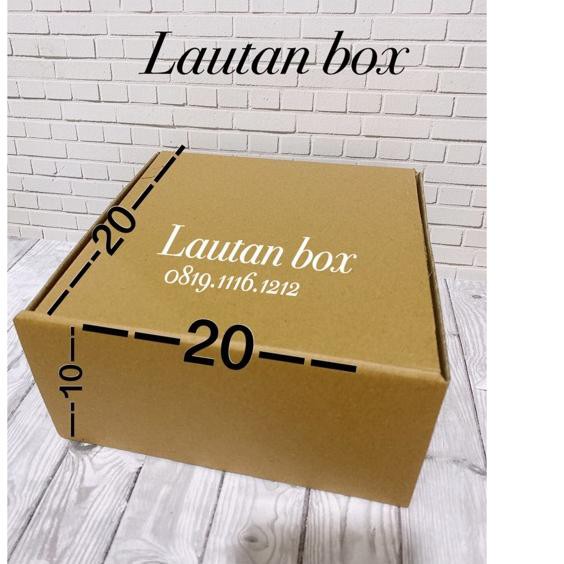 

Saleϟfast Dus 20x20x10 cm die cut murah box karton box - dus souvenir / kotak makan/kardus