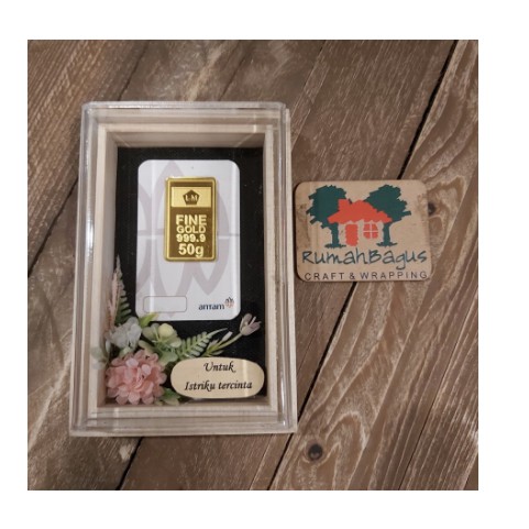 

Kotak Acrylic Untuk Logam Mulia/ Mahar / Kado