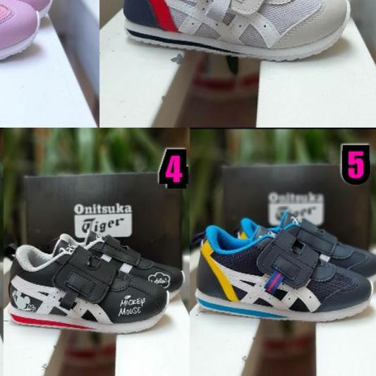 ♛ ONITSUKA TIGER IDAHO KIDS SEPATU ANAK CEWEK COWOK ♠