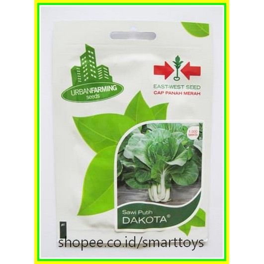 BEST SELLER TC09 Benih Sawi Putih Dakota Mini Pack 1000 Seeds TERLARIS