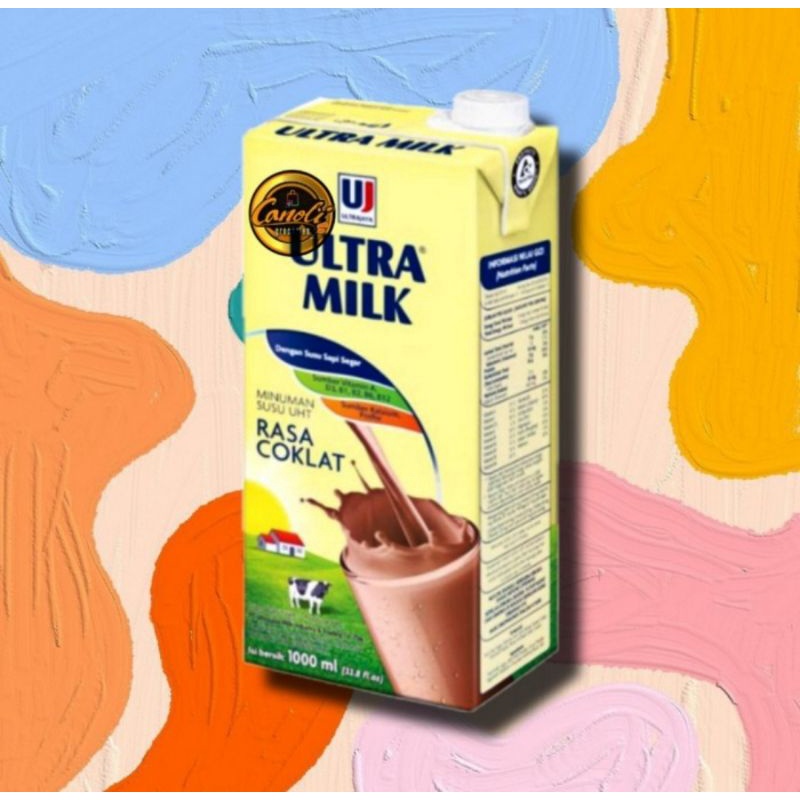 

susu ultra coklat 1 liter / ultramilk / uht 1lt