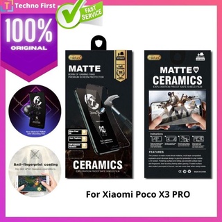 XIAOMI POCO X3 PRO GAMING MATTE CERAMIC TEMPERED GLASS