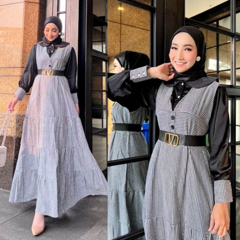 gamis set lula set maxy lula set dress