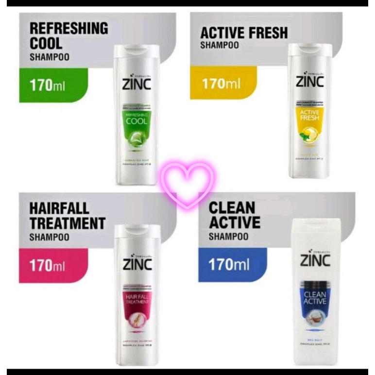 zinc sampo 170ml (ijo kuning merah)