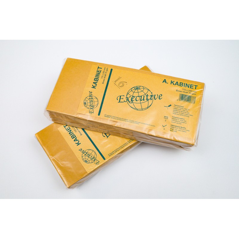 

Amplop Coklat Kabinet ZIBIZ ( isi 100)