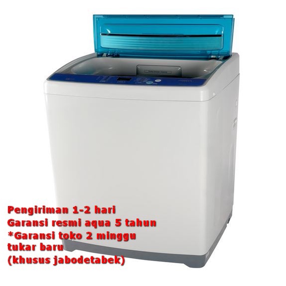 Mesin cuci aqua AQW-77DH top loading 7 kg 380 watt