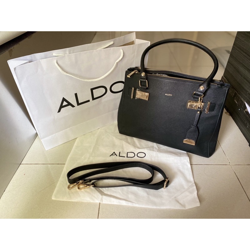 Preloved tas Aldo hitam