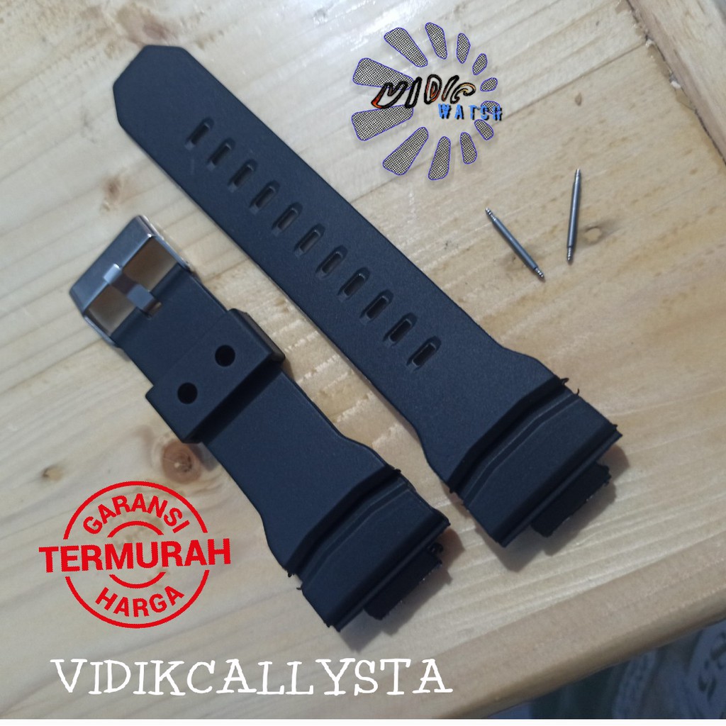 STRAP CASIO G-SHOCK / TALI KARET RUBBER GSHOCK GA 100 150 200 201 GLX 150 G GW GR GW GWX 8900