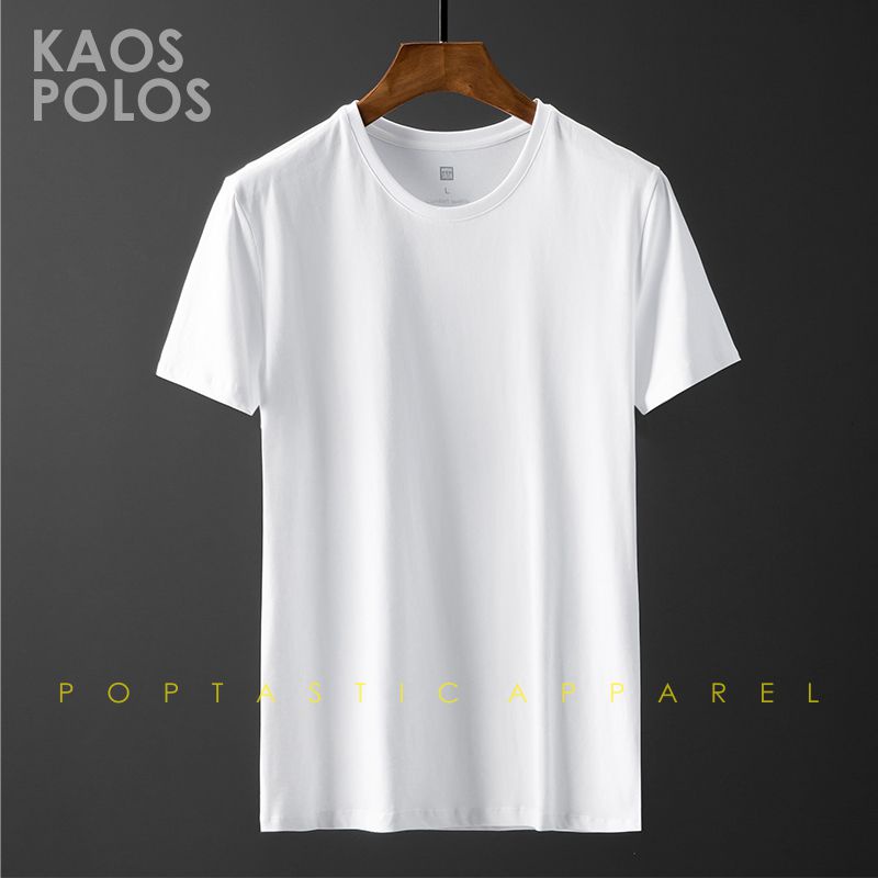 NEW KAOS POLOS LENGAN PENDEK UNISEX COTTON COMBED 30S