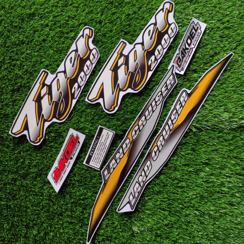 STRIPING TILAS/TILAM VIRAL - STIKER TIGER LAMA CUSTOM - STRIPING TIGER HOLOGRAM