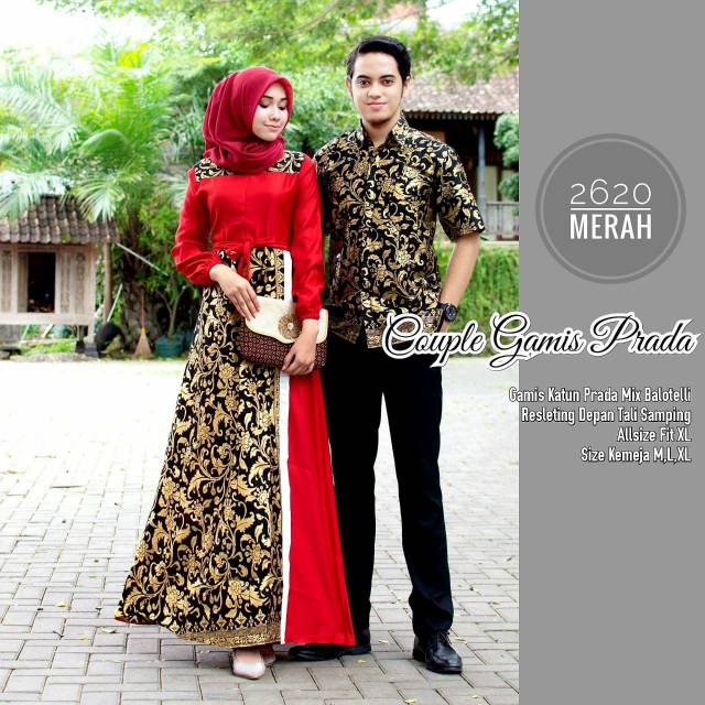 Couple gamis prada 2620