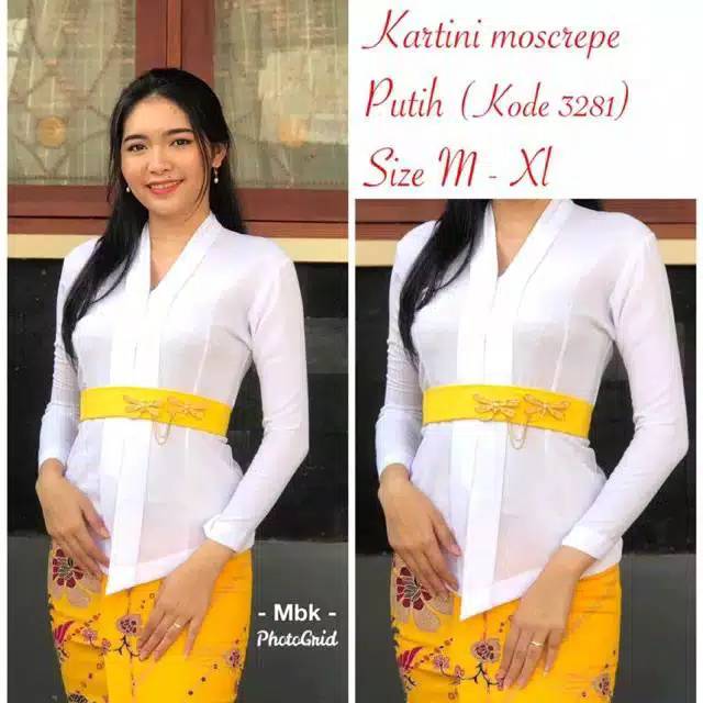 set kebaya kartini bali | setelan kebaya bali modern