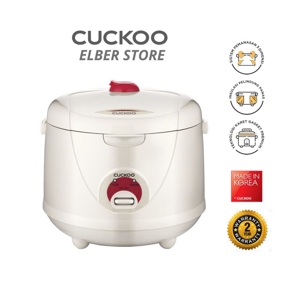 Jual Rice Cooker CUCKOO Korea CR1021 Rice Cooker Korea Shopee Indonesia