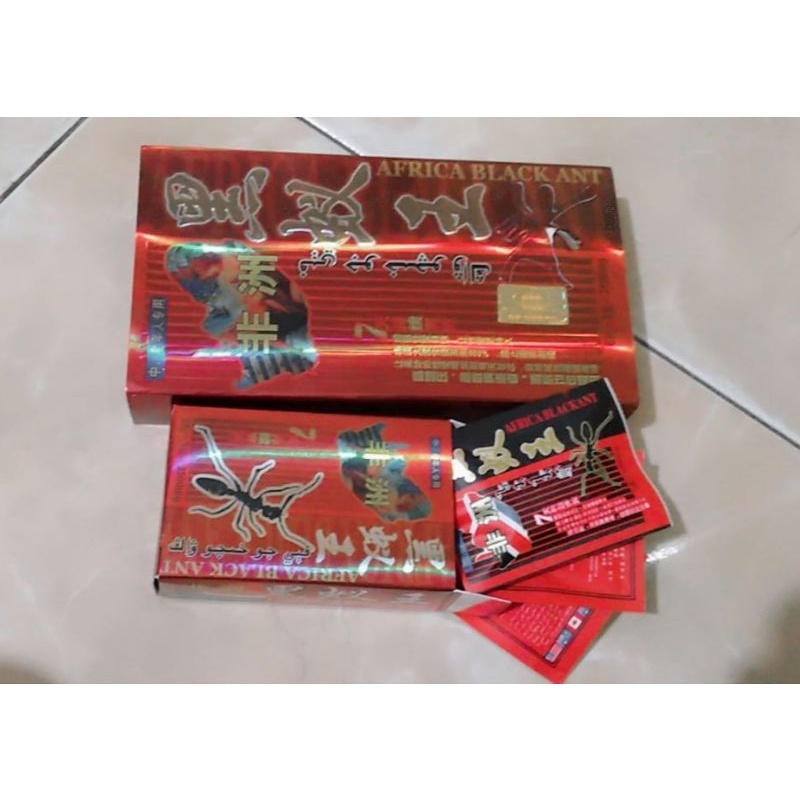 OBAT KUAT africa black ant 100% original (privasi aman(