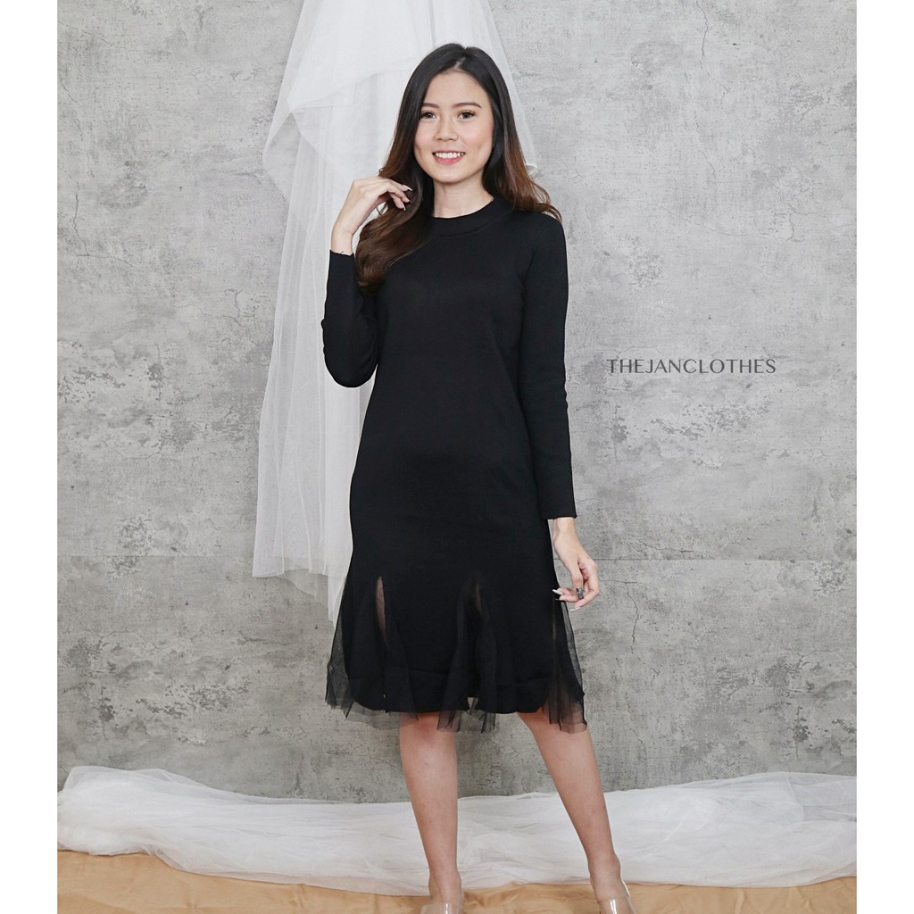 Dress nelsy import bk -Thejanclothes