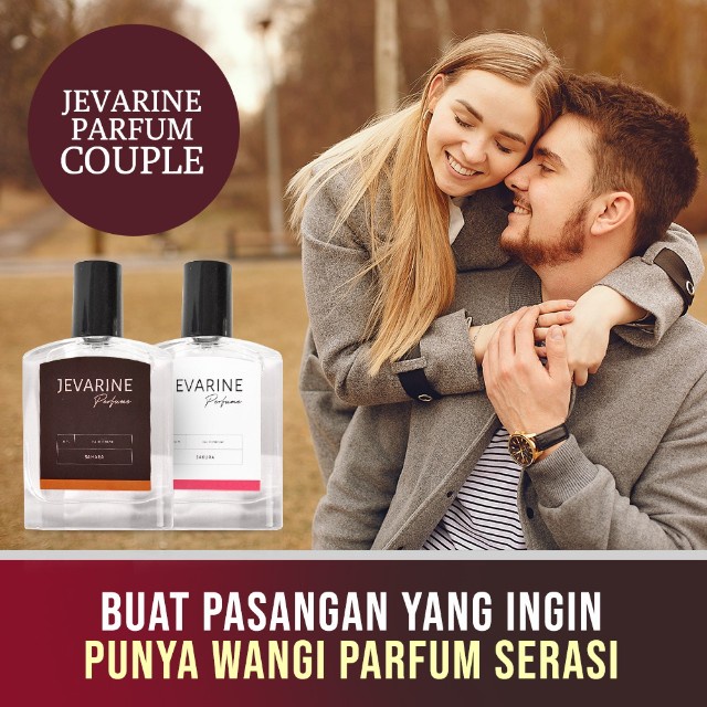 PARFUM JEVERINE COUPLE PARFUM PRIA&amp;WANITA PARFUME SAKURA&amp;SAHARA