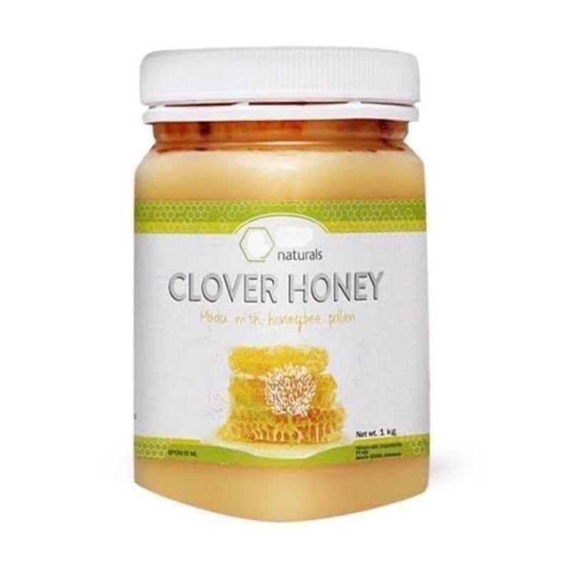Clover Honey MADU ASLI HDI 1kg free bubble wrap