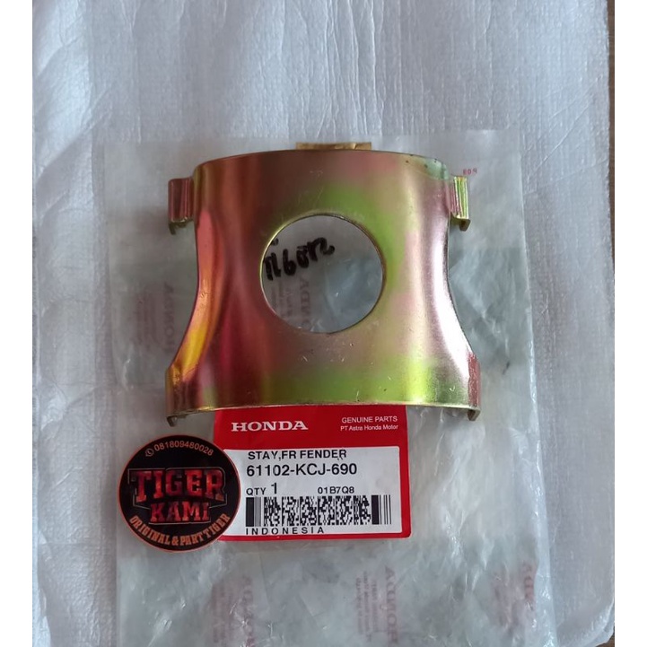 Bracket pangkon braket besi dudukan spakbor spakboard kempol ori tiger lawas lama tilas tilam STAY, 