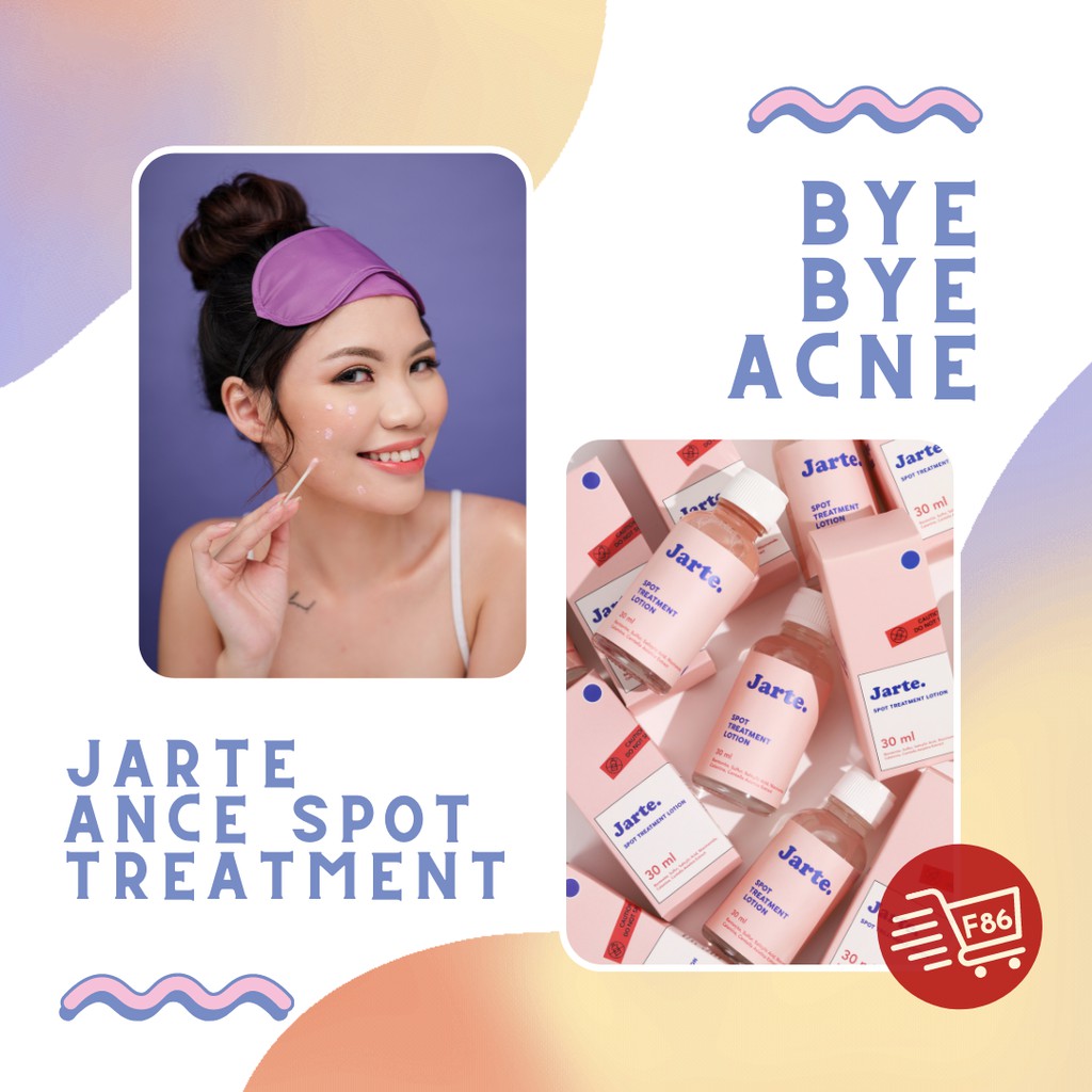 F86 Jarte Bye Bye Acne - Spot Tretment Lotion 30ml (FULL Size)