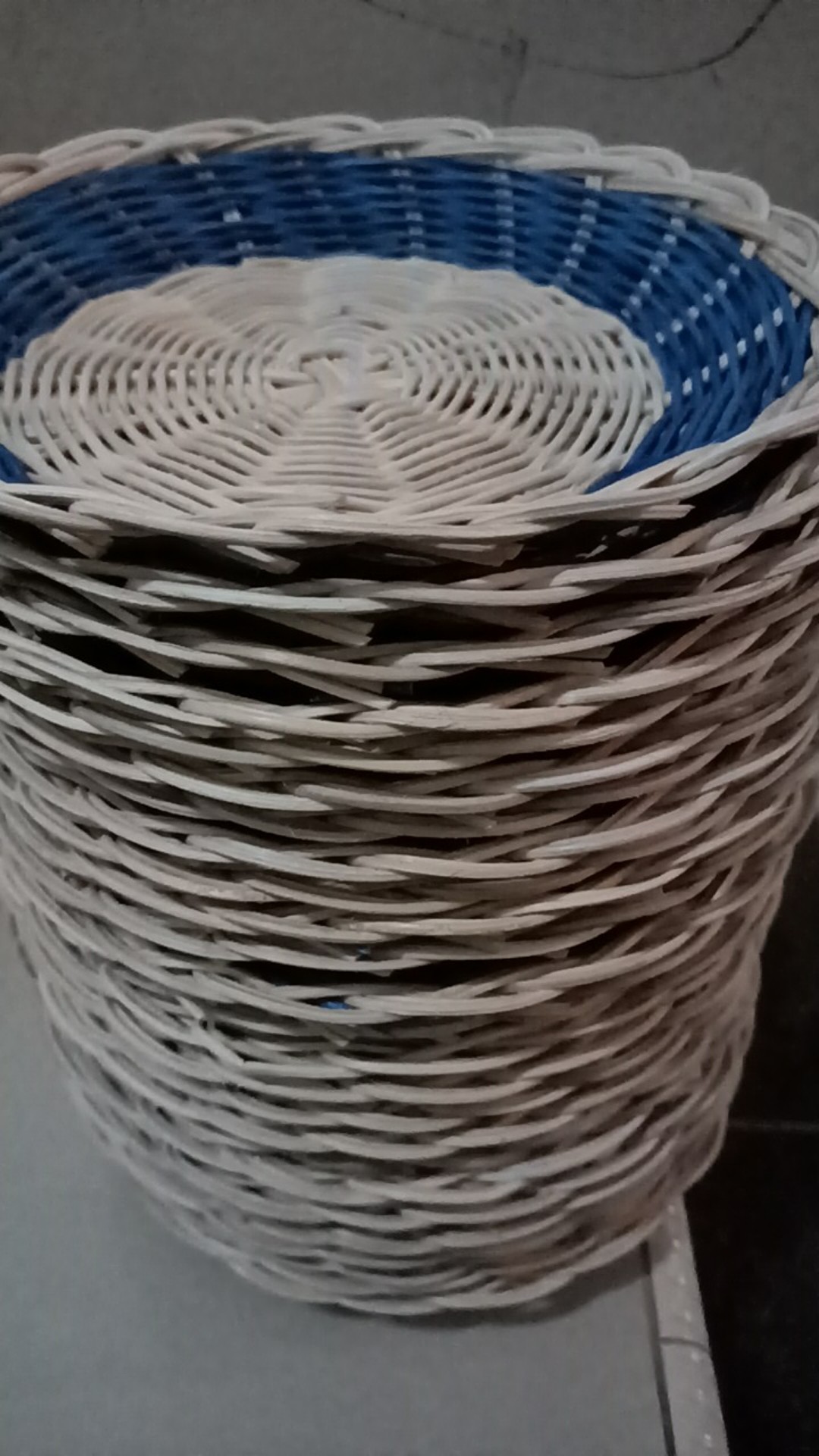 Piring Cekung / Piring Rotan Original / Piring Anyaman