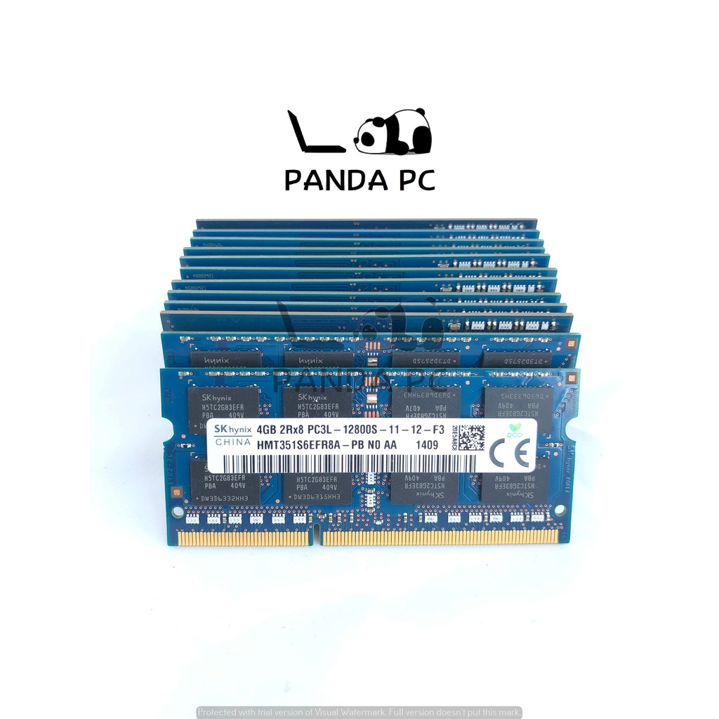 RAM Memory Laptop PC3L 4GB 12800S SO-DIMM DDR3