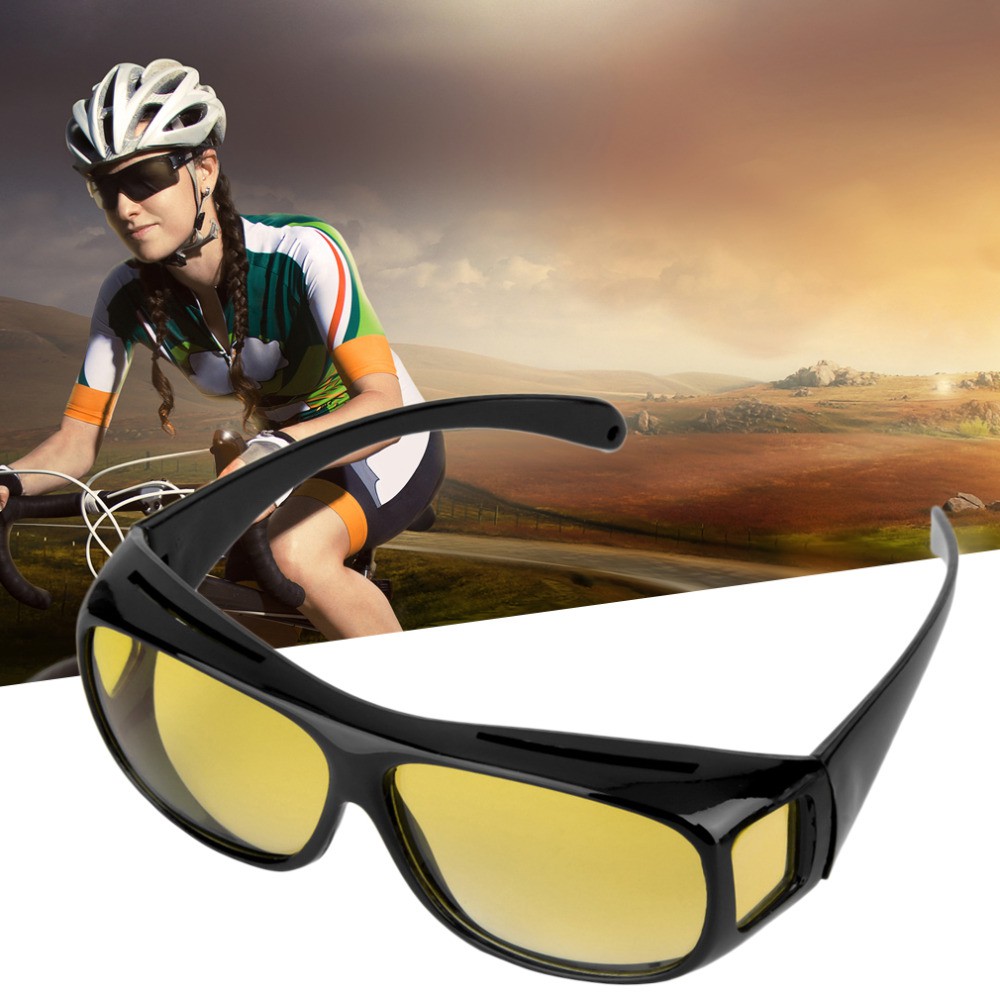 FORAUTO Kacamata Night Vision UV Protection - NJ07470 - Black/Yellow