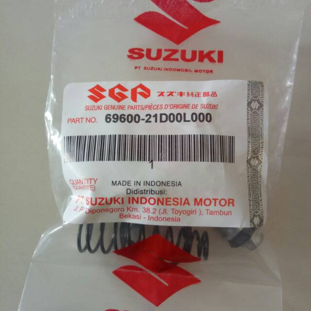 Seal master rem belakang satria fu