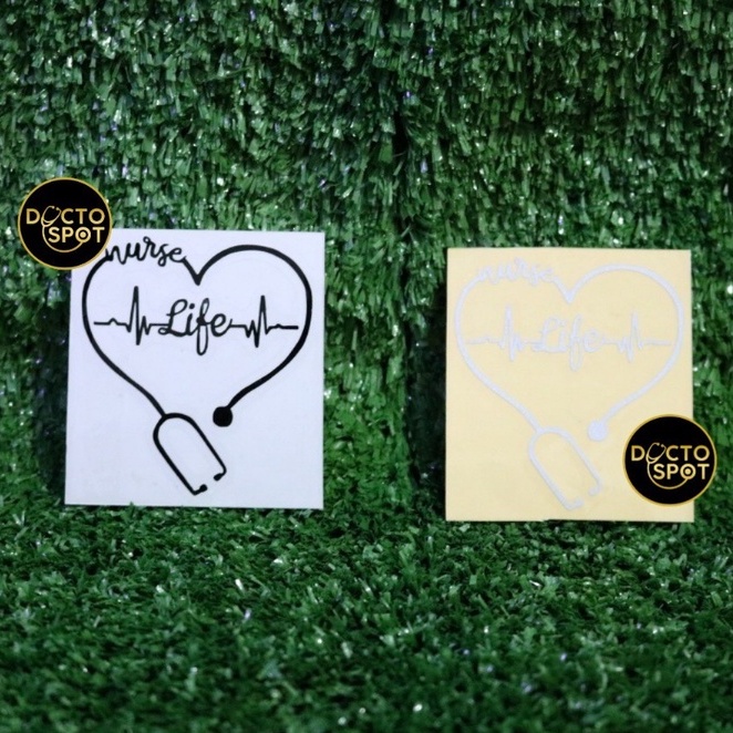 

Sticker / Stiker Nurse Life ( Untuk Perawat , Keperawatan )