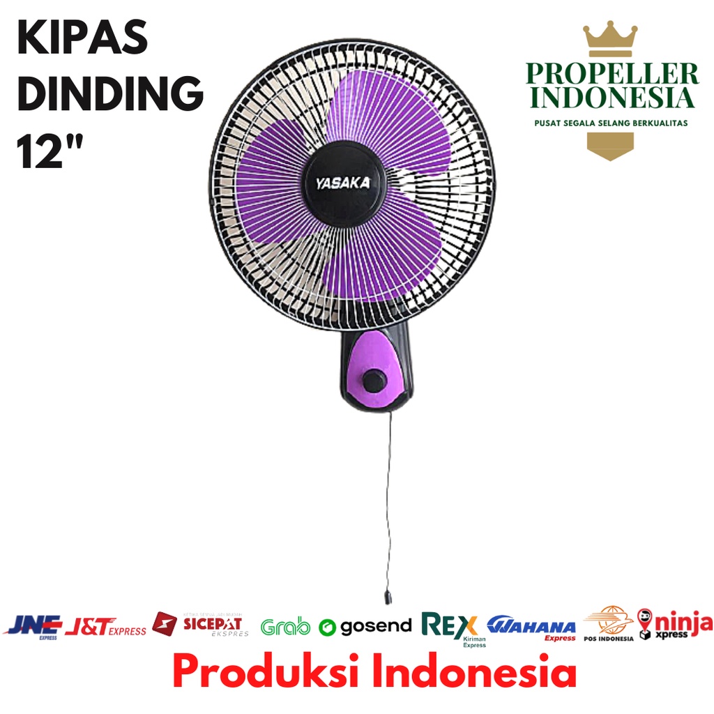 Kipas Angin Dinding 12Inch Wall Fan 1 Tali - 1209