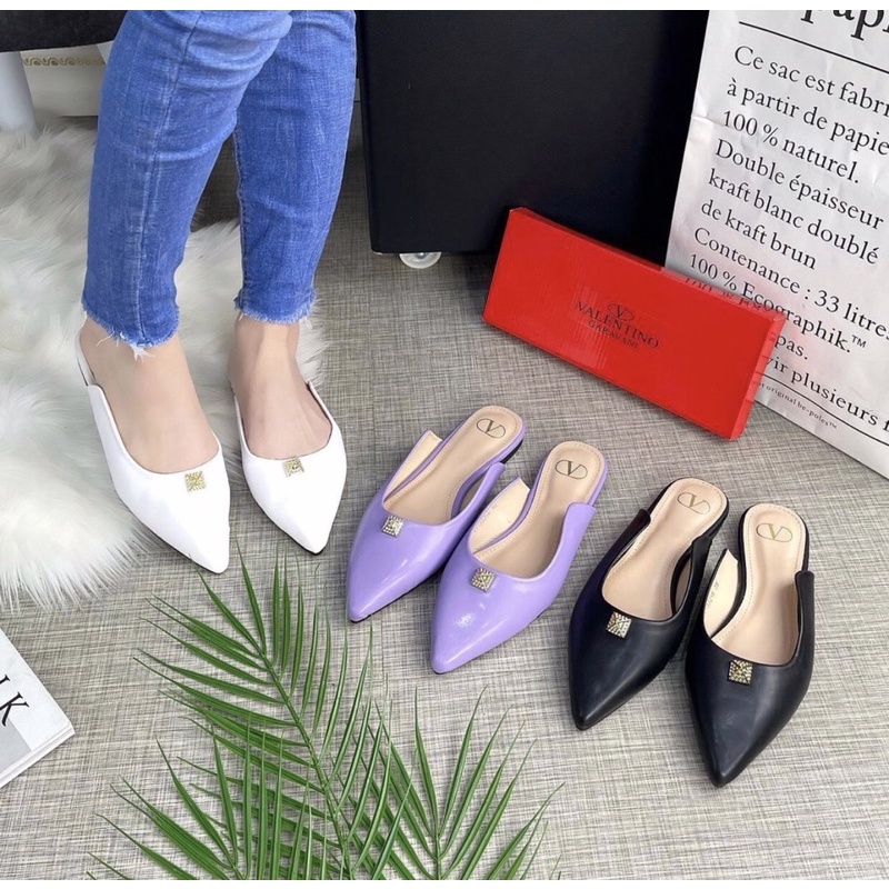 Flatshoes 93218 wanita import realpict