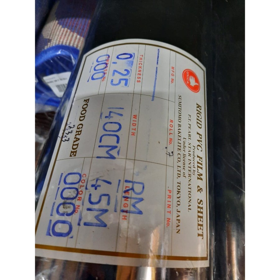 Face Shield Medis Meteran 140cmx1m, T=0.25mm, Plastik Mika Rigid Keras-2